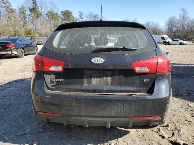 KNAFU5A26B5379441 - 2011 KIA FORTE EX BLACK photo 6