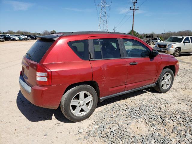 1J8FT47W87D359708 - 2007 JEEP COMPASS RED photo 3