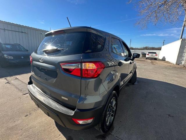 MAJ3P1RE7JC226605 - 2018 FORD ECOSPORT S GRAY photo 4