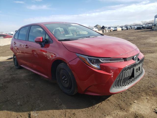 JTDVPMAE3MJ131071 - 2021 TOYOTA COROLLA LE RED photo 4