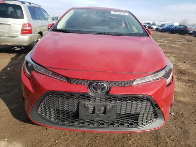 JTDVPMAE3MJ131071 - 2021 TOYOTA COROLLA LE RED photo 5