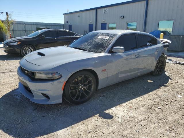 2C3CDXGJ2MH588160 - 2021 DODGE CHARGER SCAT PACK GRAY photo 1