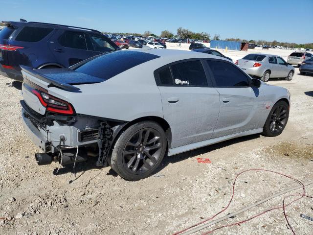 2C3CDXGJ2MH588160 - 2021 DODGE CHARGER SCAT PACK GRAY photo 3