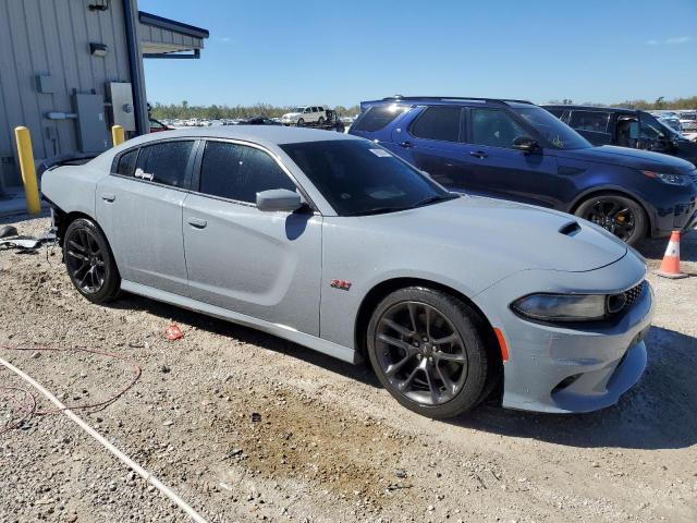 2C3CDXGJ2MH588160 - 2021 DODGE CHARGER SCAT PACK GRAY photo 4