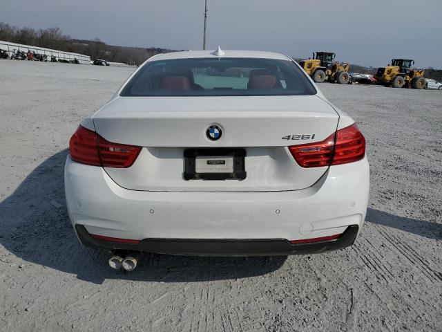 WBA3N3C56EF711145 - 2014 BMW 428 I WHITE photo 6