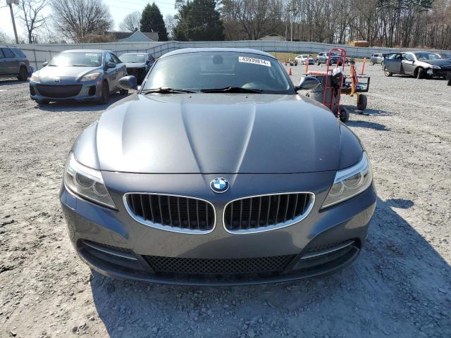 WBALL5C51EJ105749 - 2014 BMW Z4 SDRIVE28I GRAY photo 5