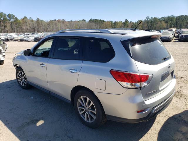 5N1AR2MN1FC662460 - 2015 NISSAN PATHFINDER S 银色 照片 2