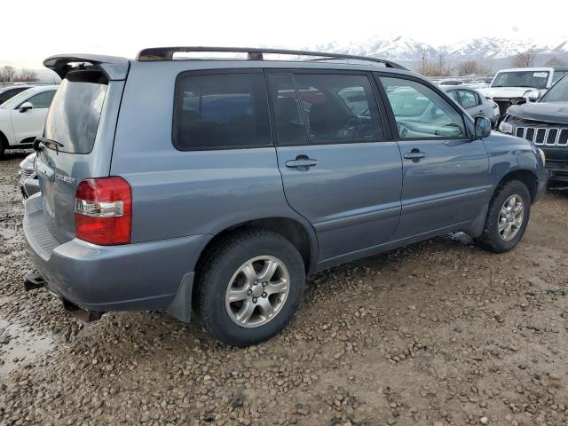 JTEEP21A460141971 - 2006 TOYOTA HIGHLANDER LIMITED BLUE photo 3