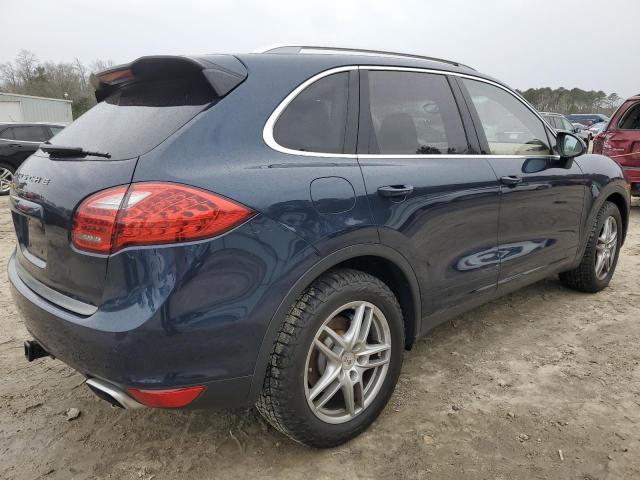 WP1AA2A20BLA03459 - 2011 PORSCHE CAYENNE BLUE photo 3