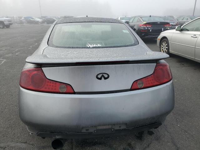 JNKCV54E74M801801 - 2004 INFINITI G35 GRAY photo 6