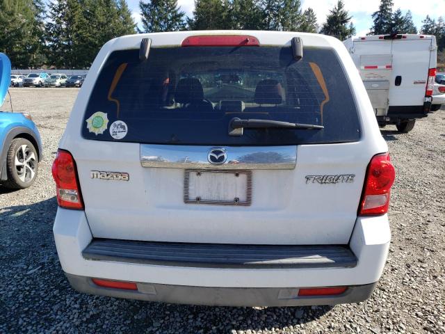 4F2CZ02Z18KM26214 - 2008 MAZDA TRIBUTE I WHITE photo 6