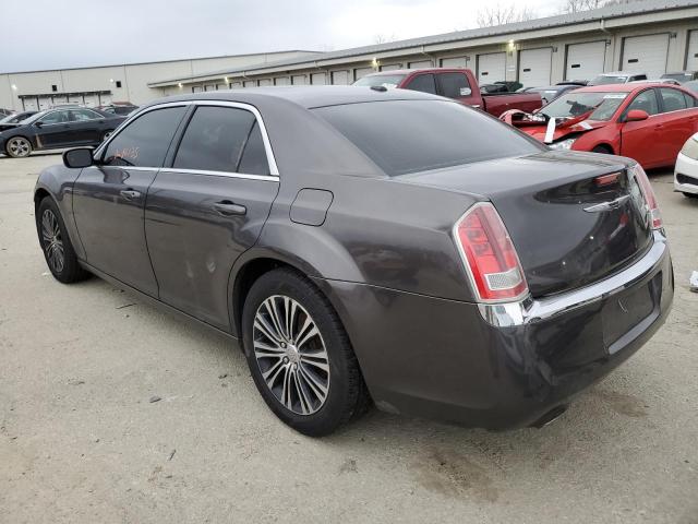 2C3CCAGG3DH543278 - 2013 CHRYSLER 300 S GRAY photo 2