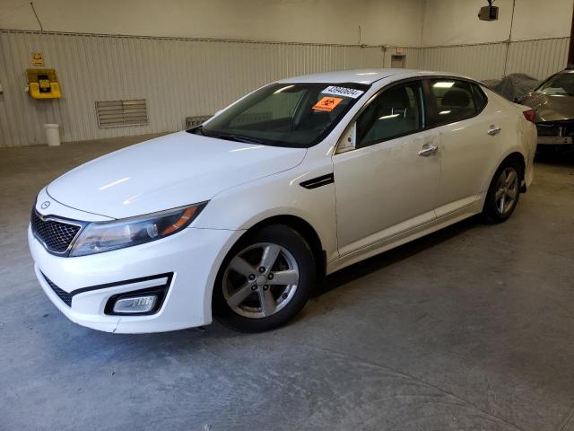 5XXGM4A74EG317078 - 2014 KIA OPTIMA LX WHITE photo 1