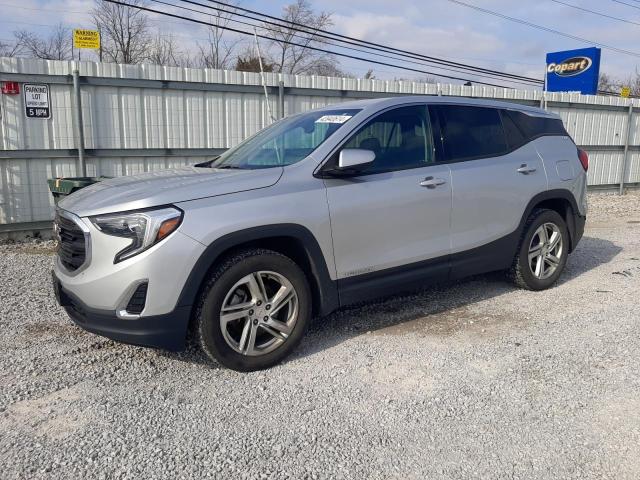 3GKALMEX8JL130075 - 2018 GMC TERRAIN SLE SILVER photo 1