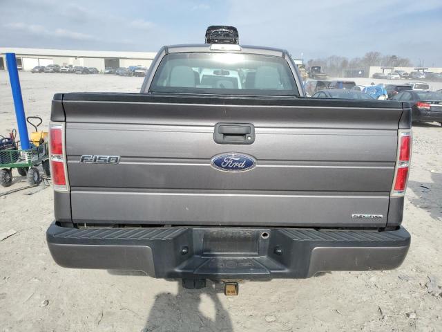 1FTFX1EF4DKF35710 - 2013 FORD F150 SUPER CAB GRAY photo 6