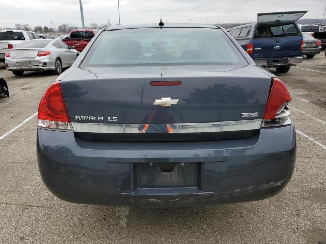 2G1WB58K289130007 - 2008 CHEVROLET IMPALA LS BLUE photo 6