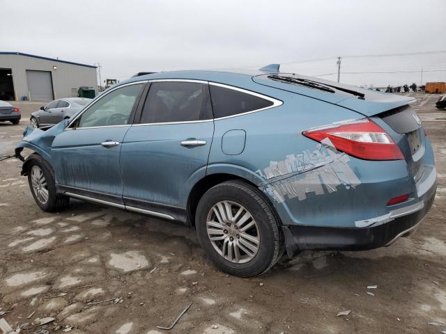 5J6TF3H53DL003261 - 2013 HONDA CROSSTOUR EXL ლურჯი ფოტო 2
