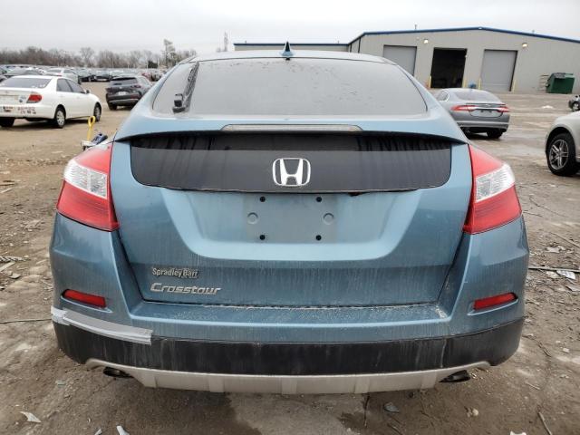 5J6TF3H53DL003261 - 2013 HONDA CROSSTOUR EXL ლურჯი ფოტო 6