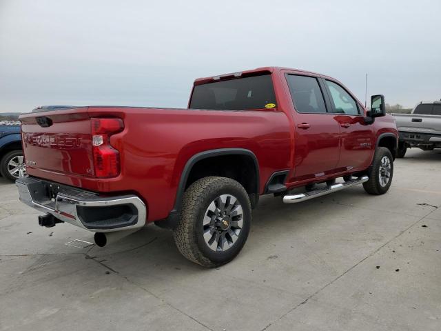 1GC4YNEY3NF135290 - 2022 CHEVROLET SILVERADO K2500 HEAVY DUTY LT RED photo 3