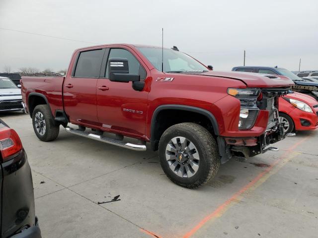 1GC4YNEY3NF135290 - 2022 CHEVROLET SILVERADO K2500 HEAVY DUTY LT RED photo 4