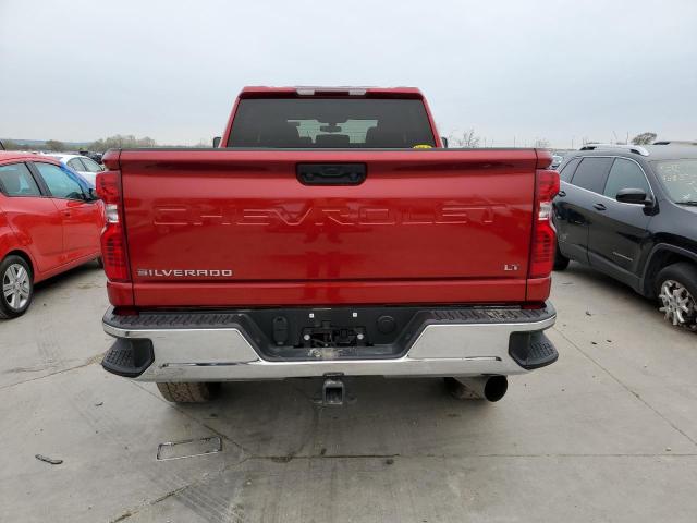 1GC4YNEY3NF135290 - 2022 CHEVROLET SILVERADO K2500 HEAVY DUTY LT RED photo 6