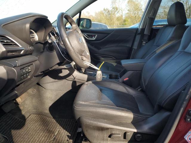 JF2SKAXC0LH537578 - 2020 SUBARU FORESTER TOURING RED photo 7