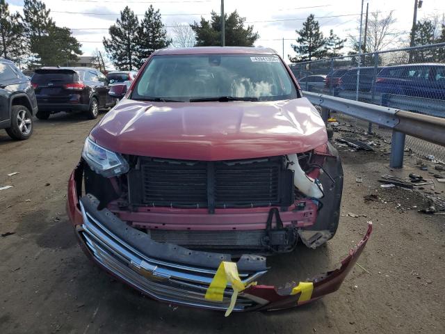 1GNEVKKW3JJ114842 - 2018 CHEVROLET TRAVERSE HIGH COUNTRY MAROON photo 5