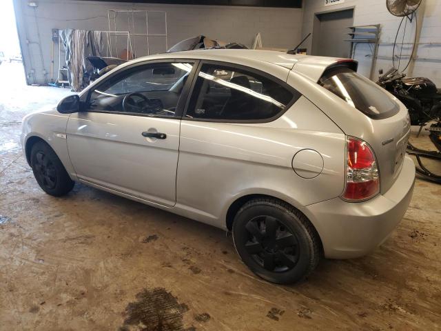 KMHCM36C57U016469 - 2007 HYUNDAI ACCENT GS SILVER photo 2