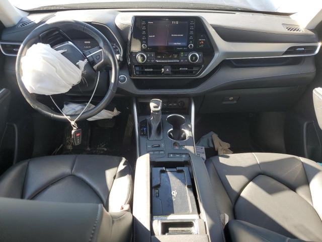 5TDGZRBH4MS532124 - 2021 TOYOTA HIGHLANDER XLE GRAY photo 8