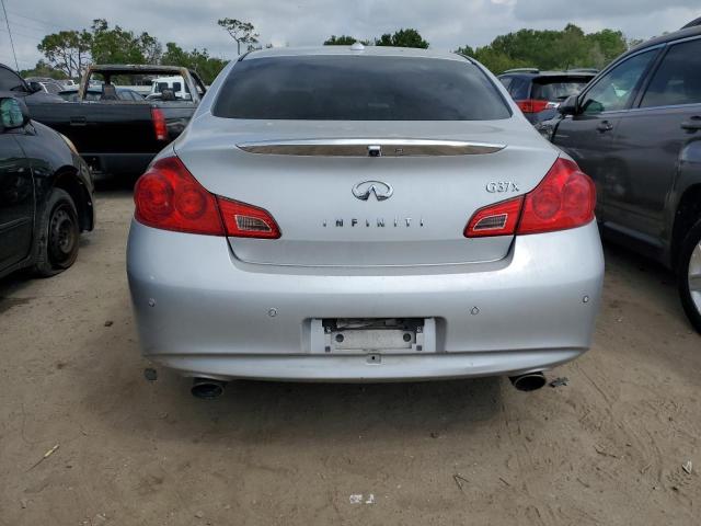 JN1CV6AR2BM352557 - 2011 INFINITI G37 SILVER photo 6