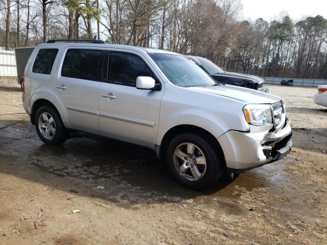 5FNYF38439B015794 - 2009 HONDA PILOT EX SILVER photo 4