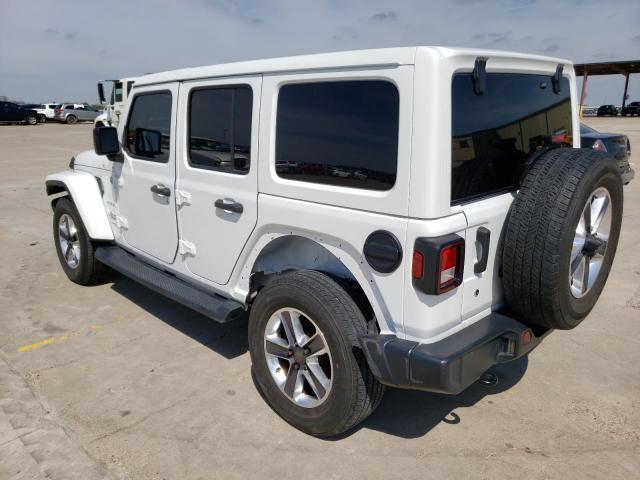 1C4HJXEN1LW115589 - 2020 JEEP WRANGLER U SAHARA WHITE photo 2