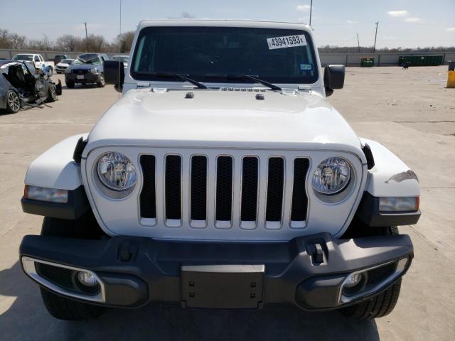 1C4HJXEN1LW115589 - 2020 JEEP WRANGLER U SAHARA WHITE photo 5
