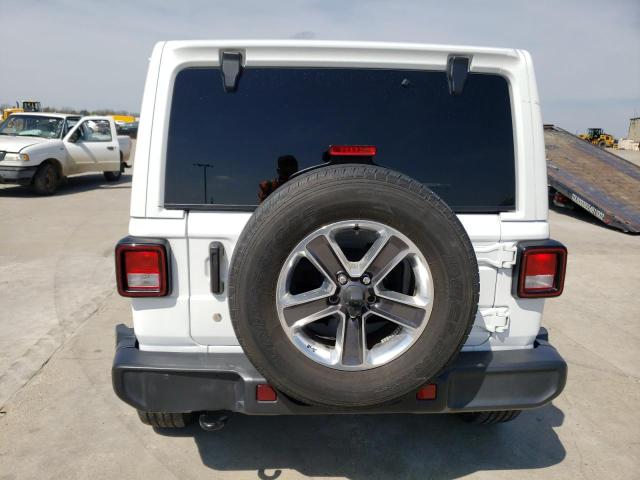 1C4HJXEN1LW115589 - 2020 JEEP WRANGLER U SAHARA WHITE photo 6