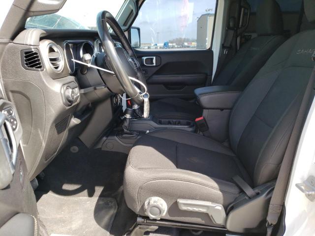 1C4HJXEN1LW115589 - 2020 JEEP WRANGLER U SAHARA WHITE photo 7