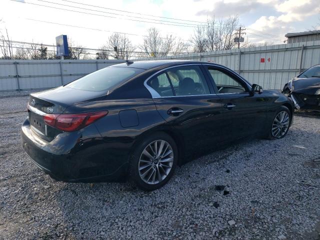 JN1EV7BR7PM541600 - 2023 INFINITI Q50 LUXE BLACK photo 3