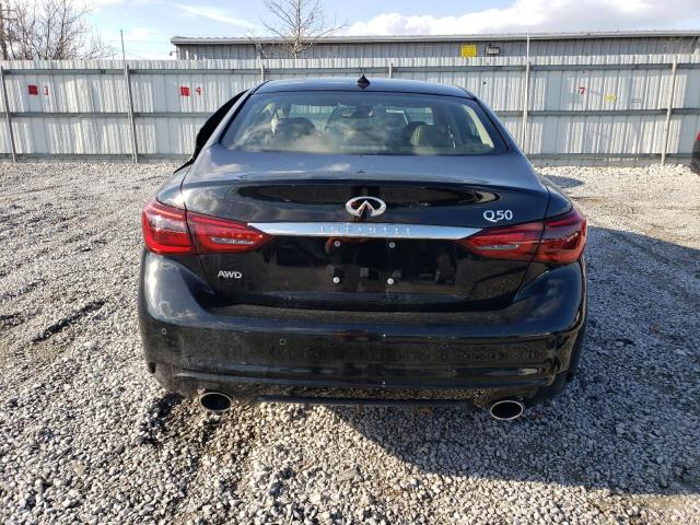 JN1EV7BR7PM541600 - 2023 INFINITI Q50 LUXE BLACK photo 6