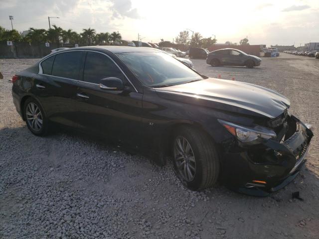 JN1BV7AR9EM693296 - 2014 INFINITI Q50 BASE BLACK photo 4