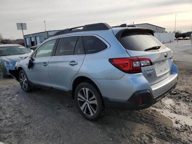 4S4BSANCXK3254498 - 2019 SUBARU OUTBACK 2.5I LIMITED BLUE photo 2