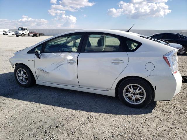 JTDKN3DU7B0256938 - 2011 TOYOTA PRIUS WHITE photo 2