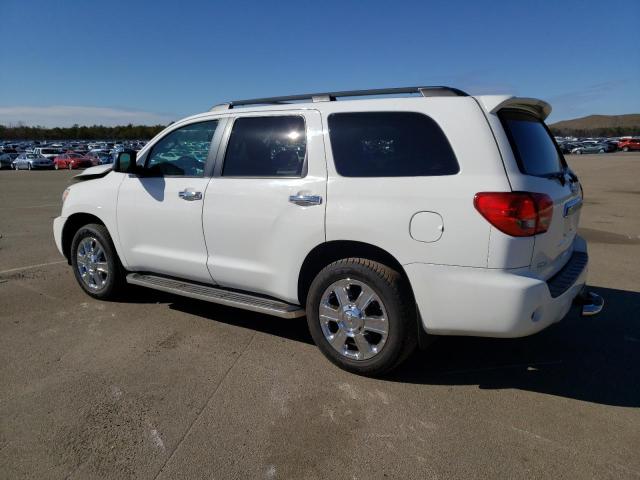 5TDBY68A98S001030 - 2008 TOYOTA SEQUOIA LIMITED WHITE photo 2