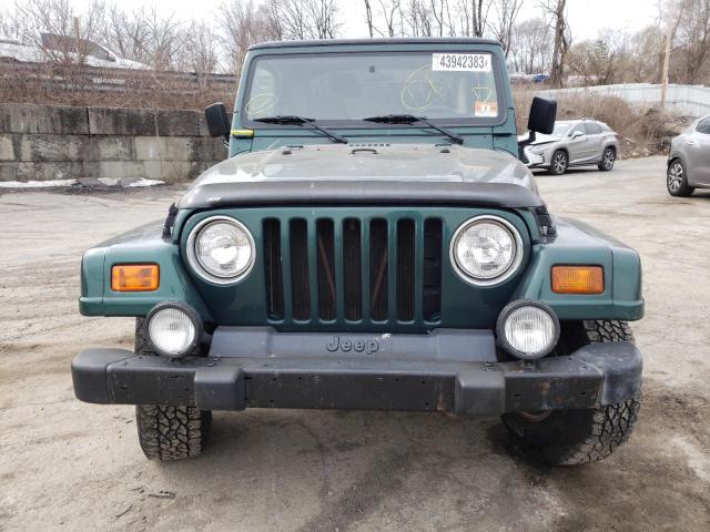 1J4FY49S6XP466106 - 1999 JEEP WRANGLER / SAHARA GREEN photo 5