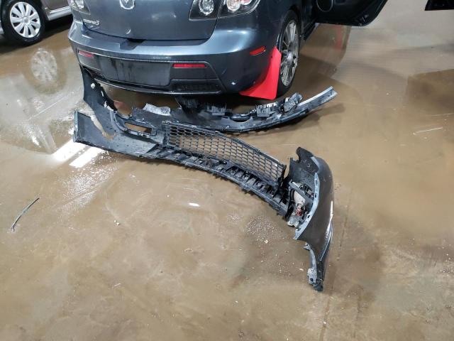 JM1BK34L181165179 - 2008 MAZDA SPEED 3 ნაცრისფერი ფოტო 12