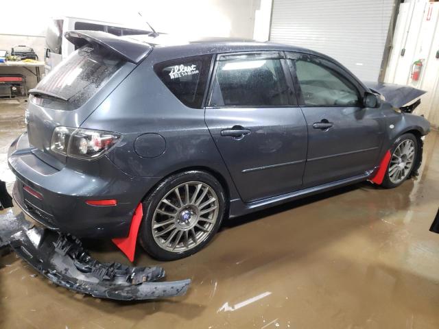 JM1BK34L181165179 - 2008 MAZDA SPEED 3 ნაცრისფერი ფოტო 3
