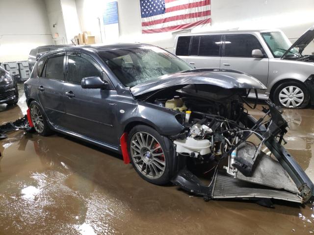 JM1BK34L181165179 - 2008 MAZDA SPEED 3 ნაცრისფერი ფოტო 4