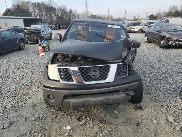 1N6BD06T26C435038 - 2006 NISSAN FRONTIER KING CAB XE BLACK photo 5