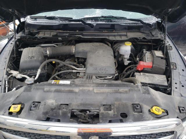 1C6RR7LG0MS543171 - 2021 RAM 1500 CLASS SLT შავი ფოტო 11