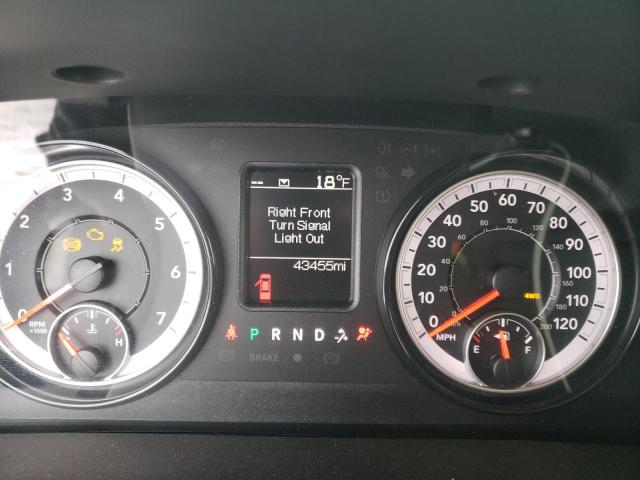 1C6RR7LG0MS543171 - 2021 RAM 1500 CLASS SLT შავი ფოტო 9