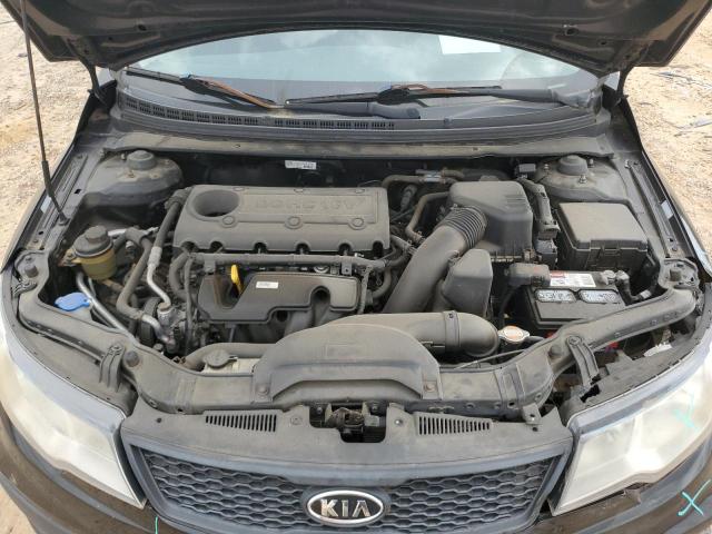 KNAFU6A26B5431267 - 2011 KIA FORTE EX BLACK photo 11