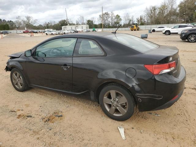 KNAFU6A26B5431267 - 2011 KIA FORTE EX BLACK photo 2